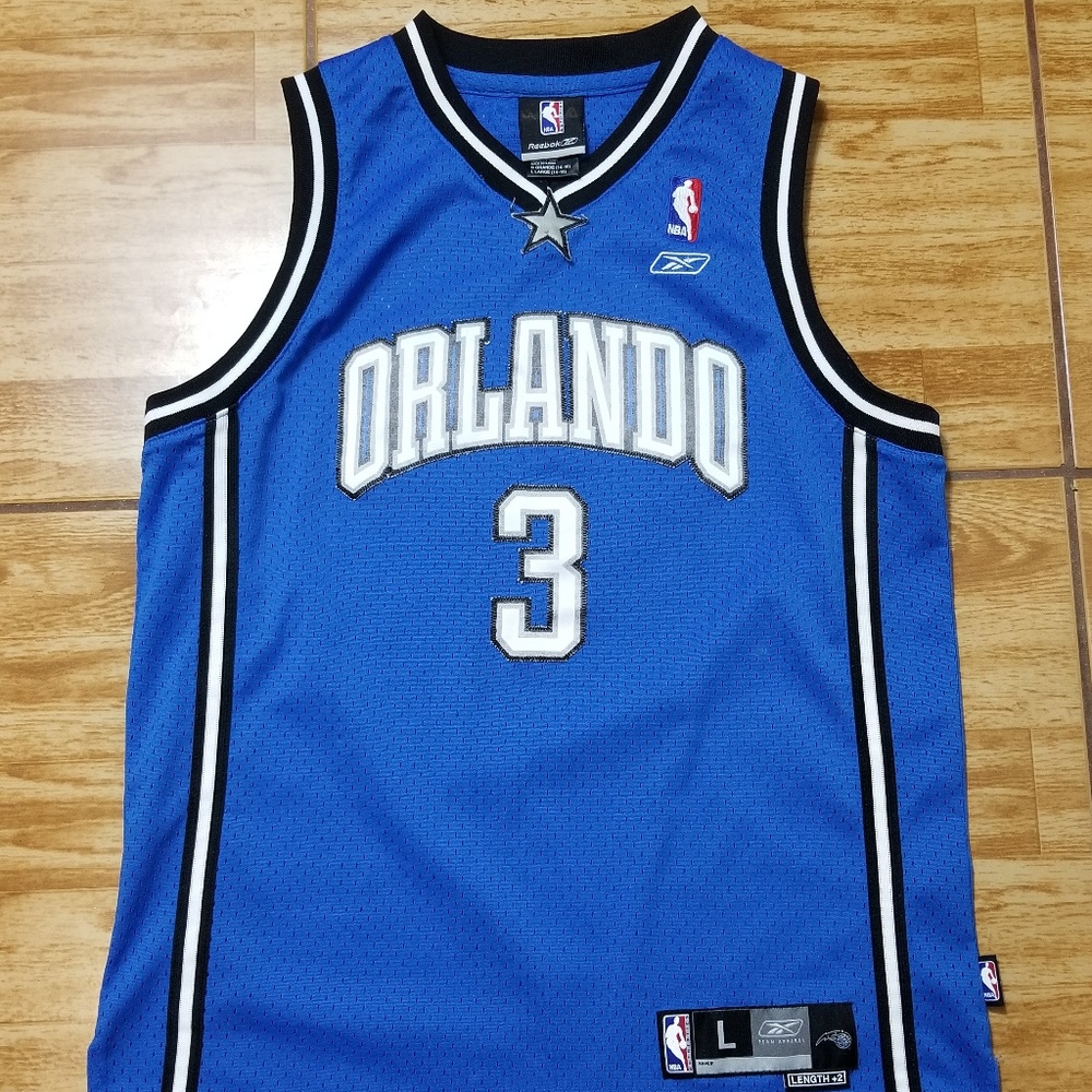 Reebok Sewn Steve Francis Orlando Magic Jersey